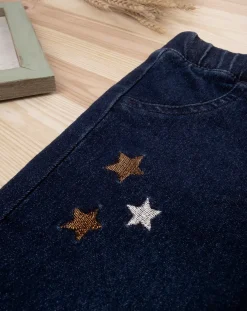 Prenatal Jeans Pantaloni E Salopette-Pantalone Denim Girl Ricamato