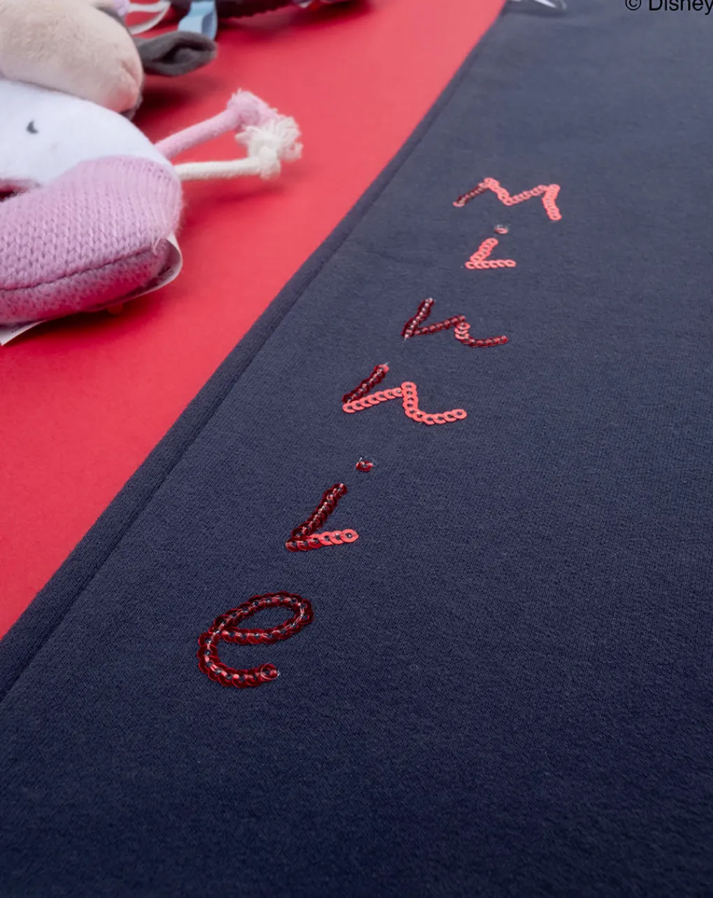 Prenatal Jeans Pantaloni E Salopette-Pantalone Felpato Bimba "Mickey&Minnie”