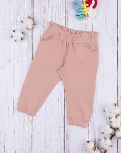 Prenatal Jeans Pantaloni E Salopette-Pantalone Felpato Bimba Rosa