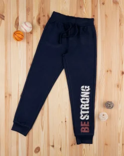 Prenatal Jeans Pantaloni E Salopette-Pantalone Felpato Bimbo Blu