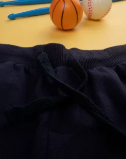 Prenatal Jeans Pantaloni E Salopette-Pantalone Felpato Bimbo Blu