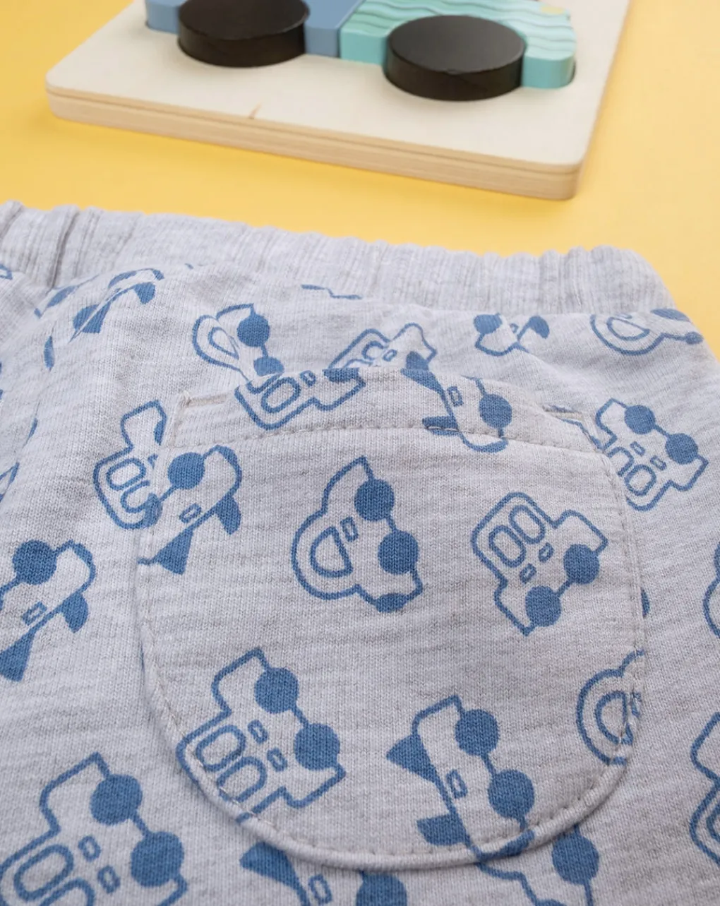 Prenatal Pantaloni E Salopette-Pantalone Felpato Bimbo Grigio