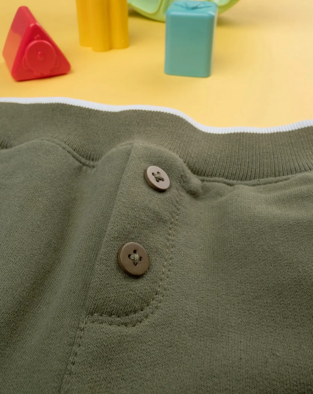 Prenatal Jeans Pantaloni E Salopette-Pantalone Felpato Bimbo Verde