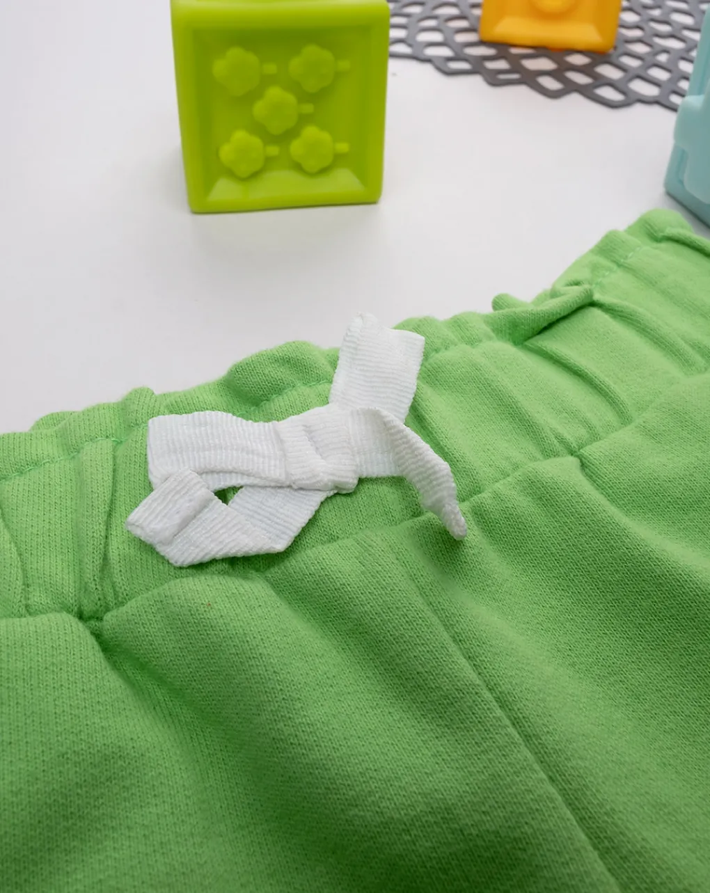 Prenatal Jeans Pantaloni E Salopette-Pantalone French Terry Bimba Verde