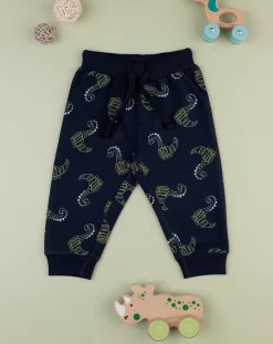 Prenatal Jeans Pantaloni E Salopette-Pantalone French Terry Bimbo Blu