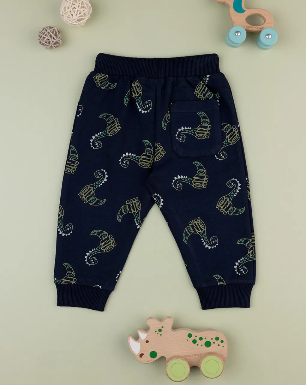 Prenatal Jeans Pantaloni E Salopette-Pantalone French Terry Bimbo Blu