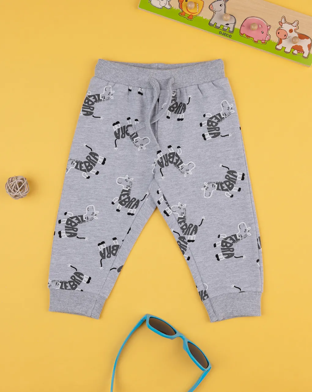 Prenatal Jeans Pantaloni E Salopette-Pantalone French Terry Bimbo Grigio