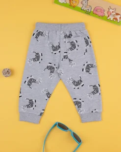 Prenatal Jeans Pantaloni E Salopette-Pantalone French Terry Bimbo Grigio
