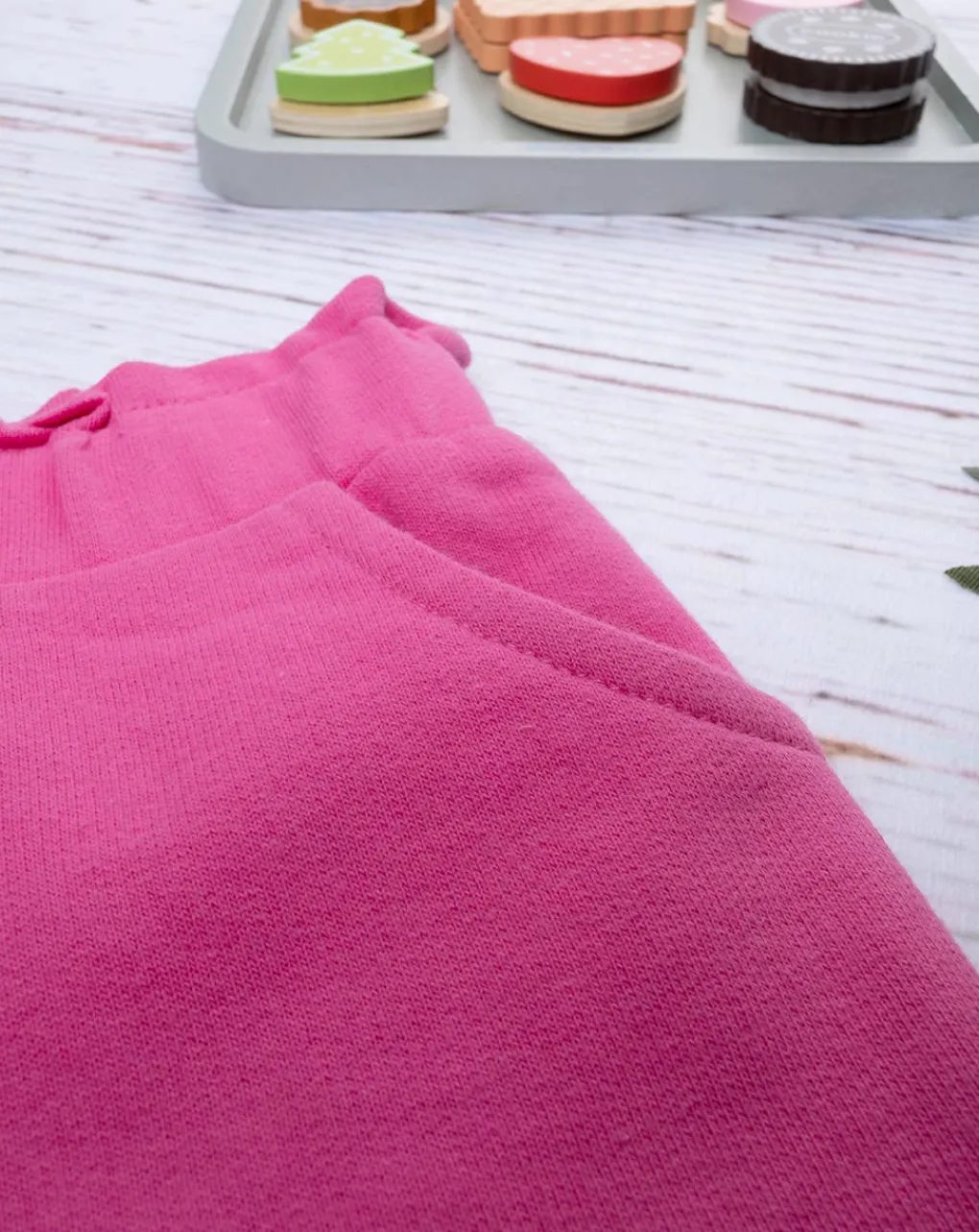 Prenatal Jeans Pantaloni E Salopette-Pantalone French Terry Bimba Rosa