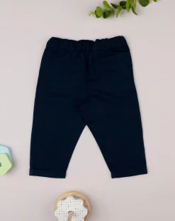 Prenatal Jeans Pantaloni E Salopette-Pantalone Lino Bimbo Blu