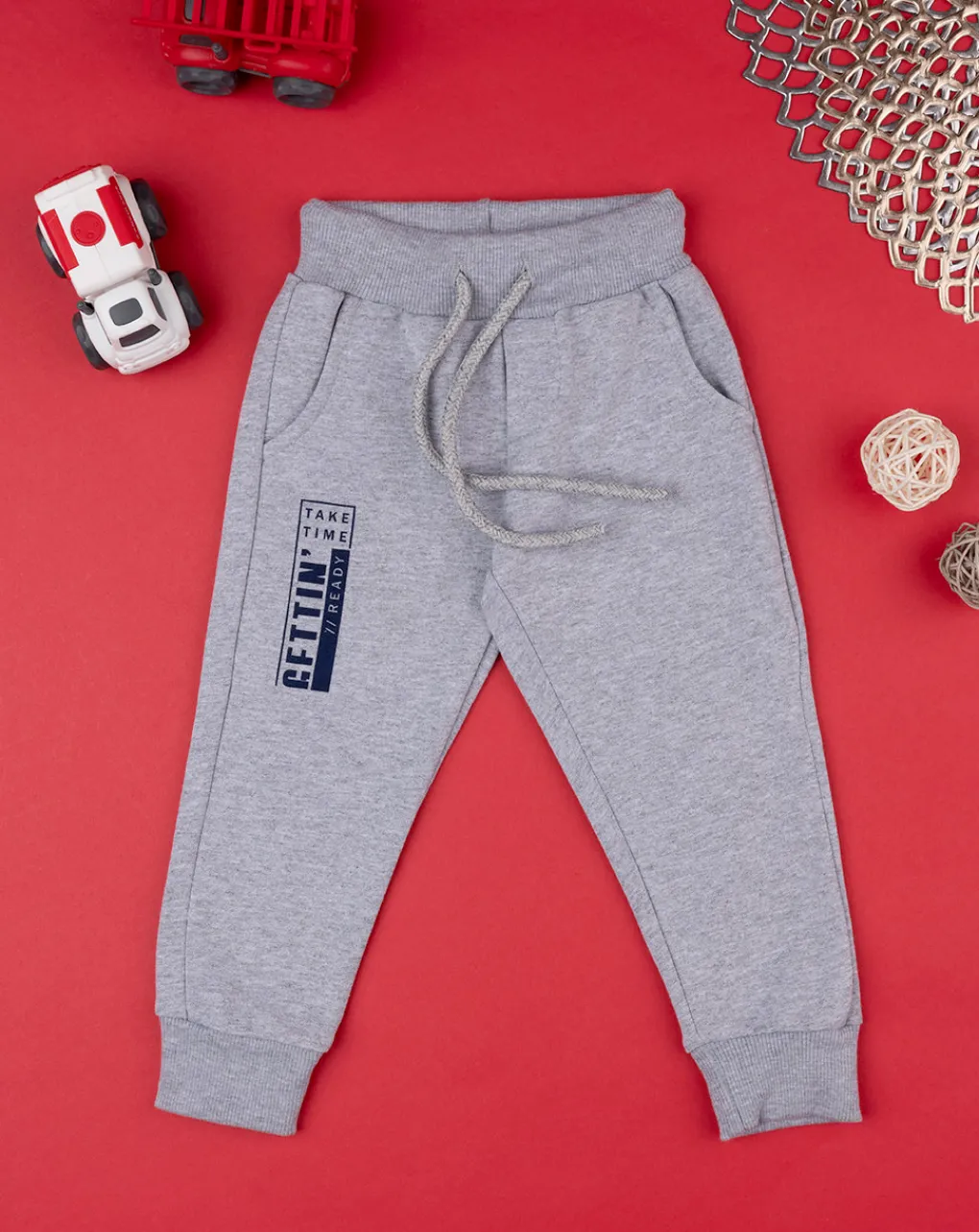 Prenatal Jeans Pantaloni E Salopette-Pantaloni Bambino Grigio