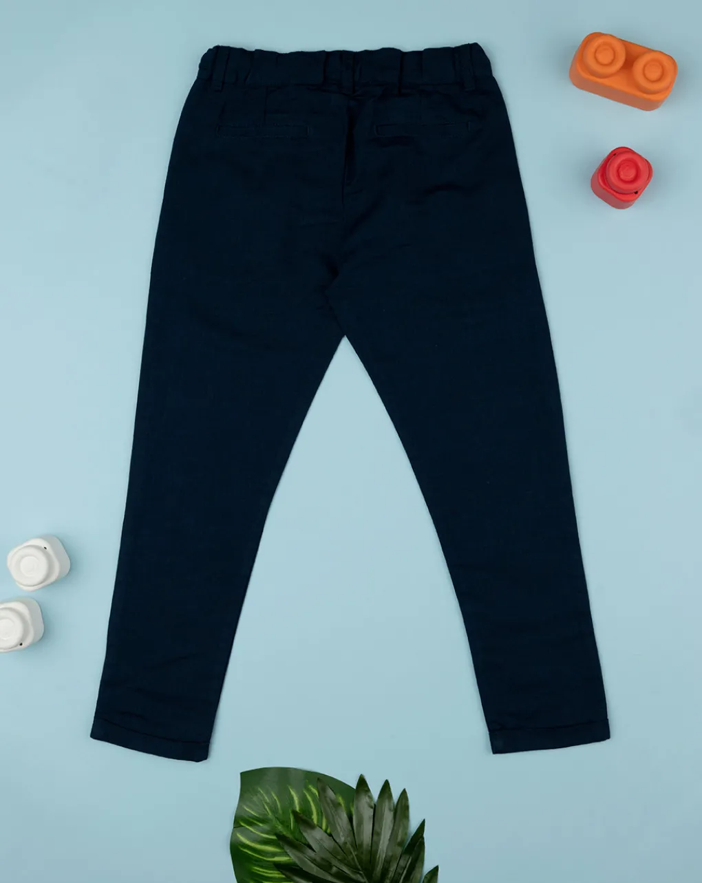 Prenatal Jeans Pantaloni E Salopette-Pantaloni Lunghi Bambino Blu Lino