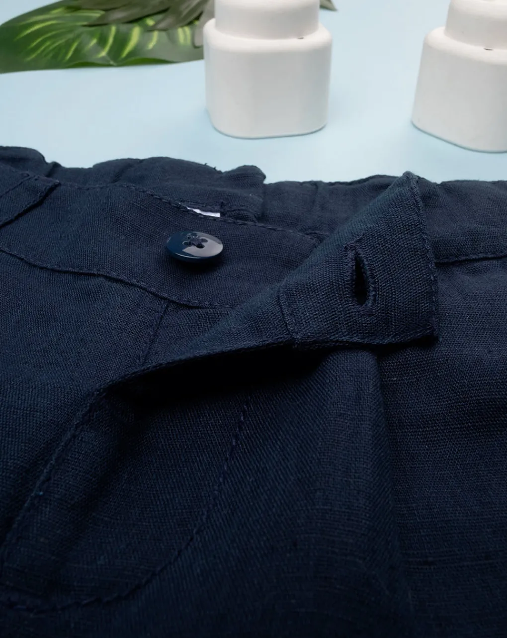 Prenatal Jeans Pantaloni E Salopette-Pantaloni Lunghi Bambino Blu Lino