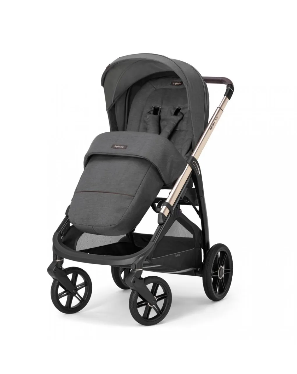 Inglesina Passeggini-Passeggino Aptica Colore Velvet Grey + Telaio Palladio -