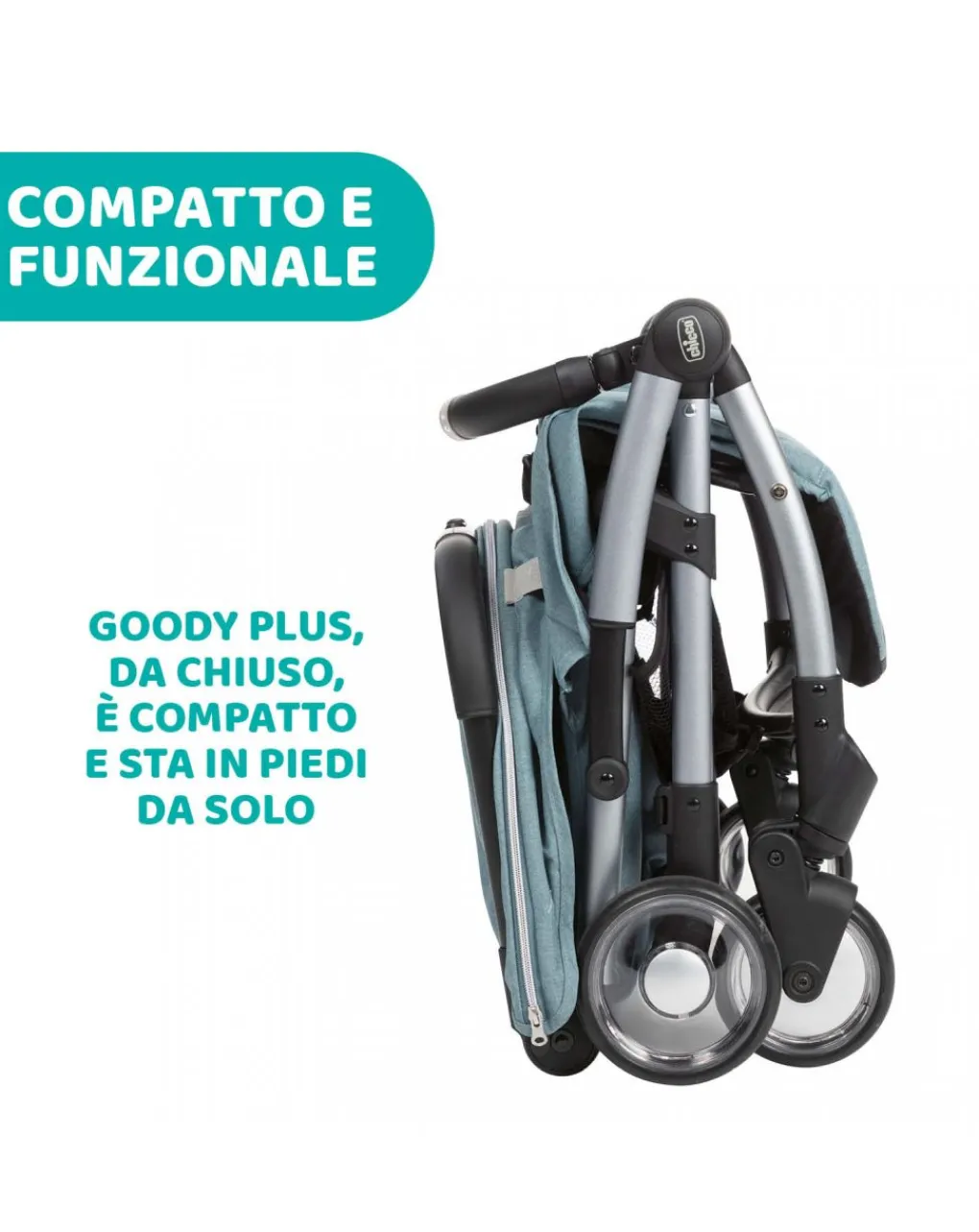 Chicco Passeggini-Passeggino Goody Plus Dusty Green