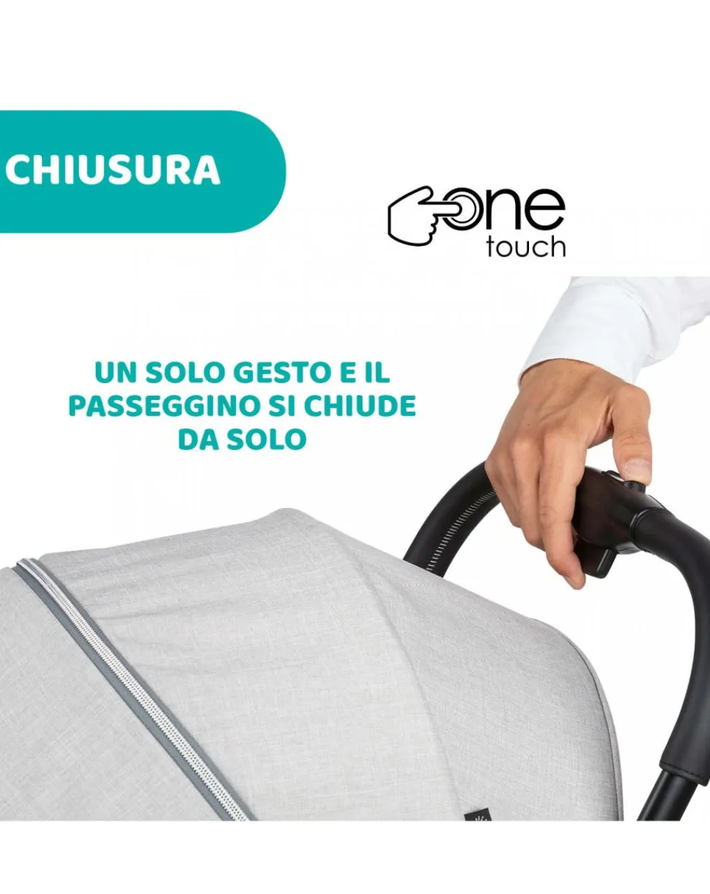 Chicco Passeggini-Passeggino Goody Plus Grey Mist