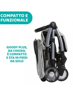 Chicco Passeggini-Passeggino Goody Plus Grey Mist