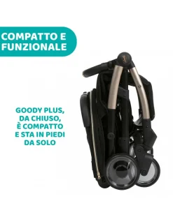 Chicco Passeggini-Passeggino Goody Plus Eco Black Re-Lux