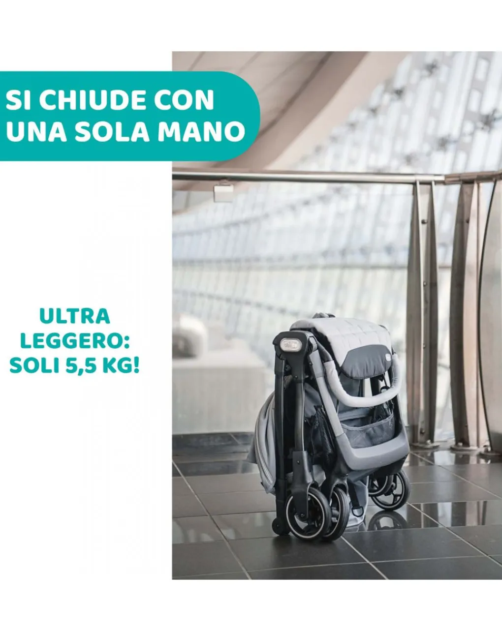 Chicco Passeggini-Passeggino We Black