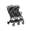 Inglesina Gemellari-Passeggino Gemellare Twin Sketch Grey Telaio Nero