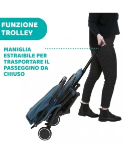 Chicco Passeggini-Passeggino Trolley Me Calypso Blue -