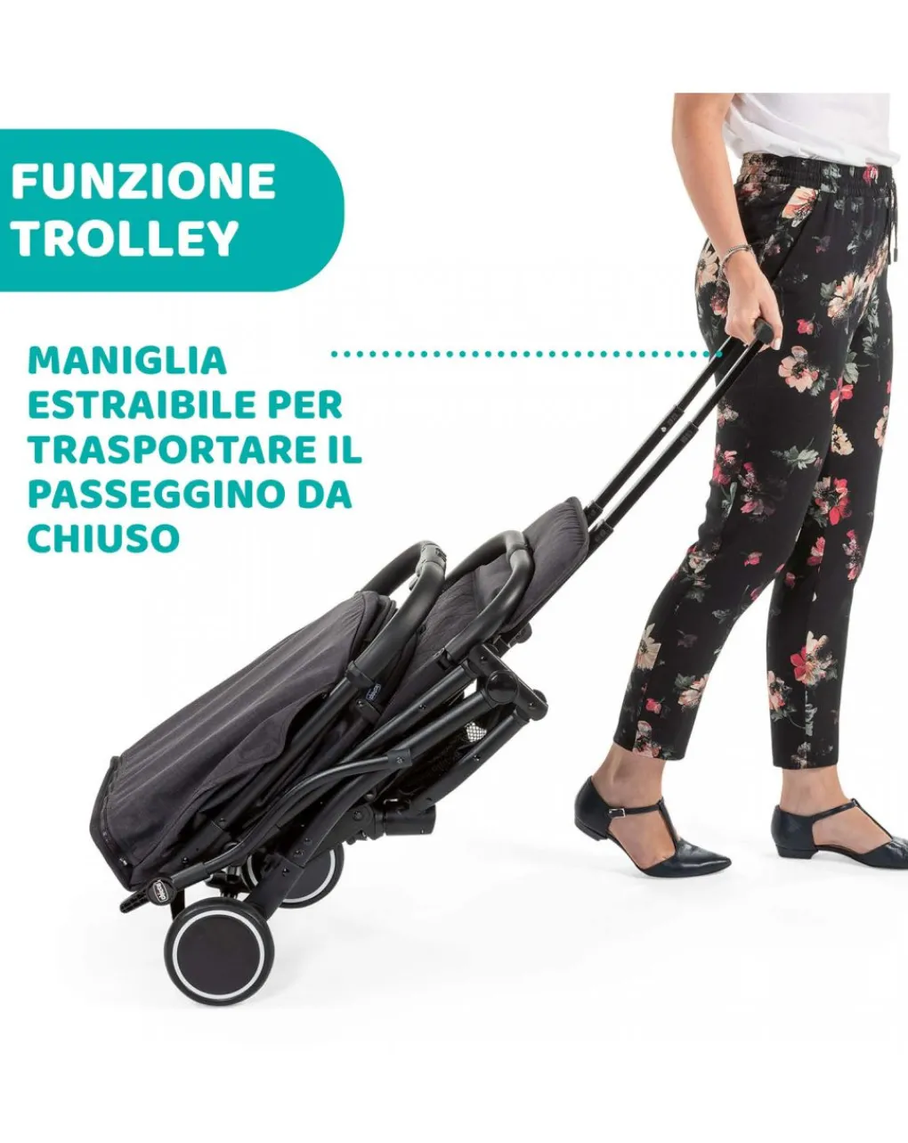 Chicco Passeggini-Passeggino Trolley Me Stone