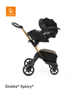 Stokke Trio E Duo-Passeggino Xplory? X Gold Limited Edition - ?