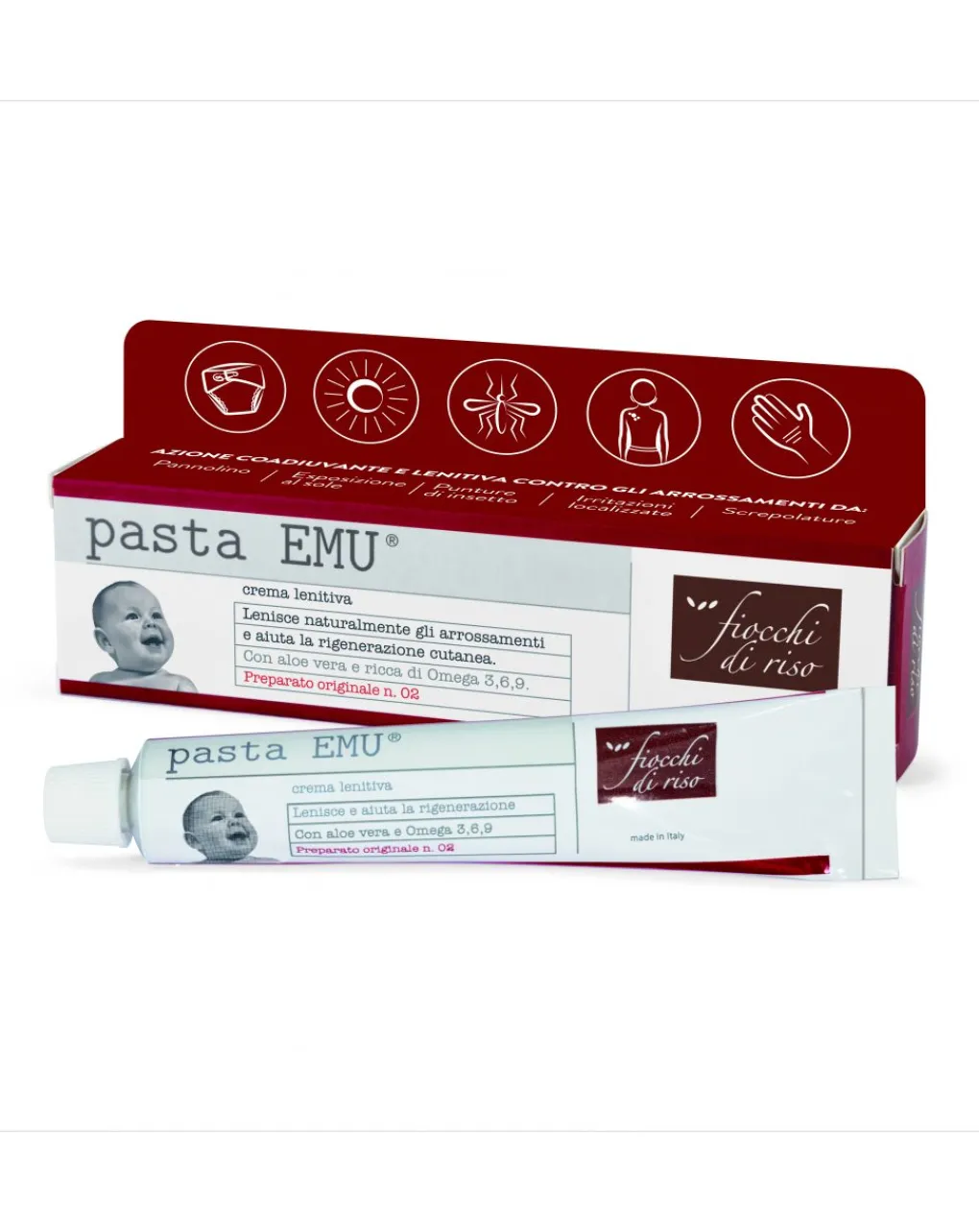 Fiocchi di Riso Pasta E Polvere Cambio-Pasta Emu - 30 Ml