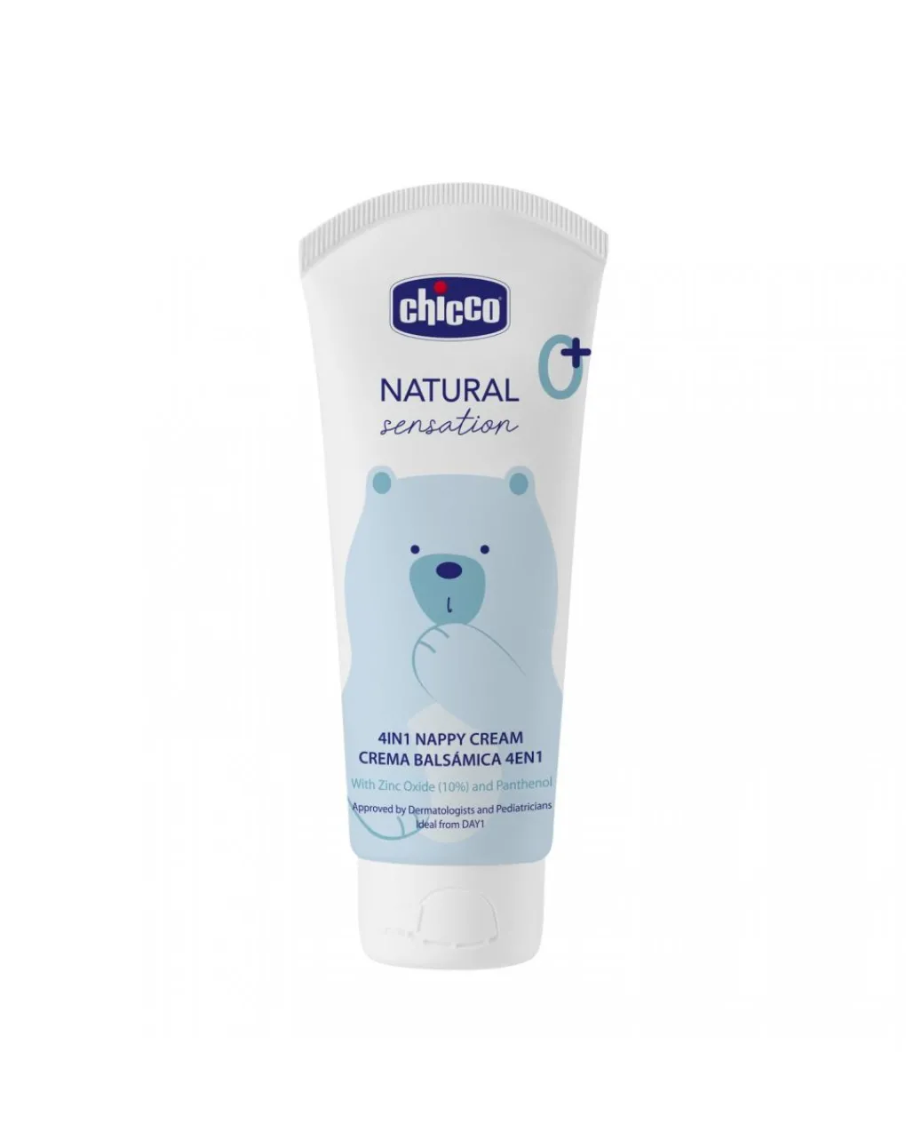 Chicco Pasta E Polvere Cambio-Pasta Lenitiva 4In1 Natural Sensation 100Ml -