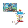 Paw Patrol Veicoli Giocattolo E Radiocomandi--Pista Da Corsa Quartier Generale