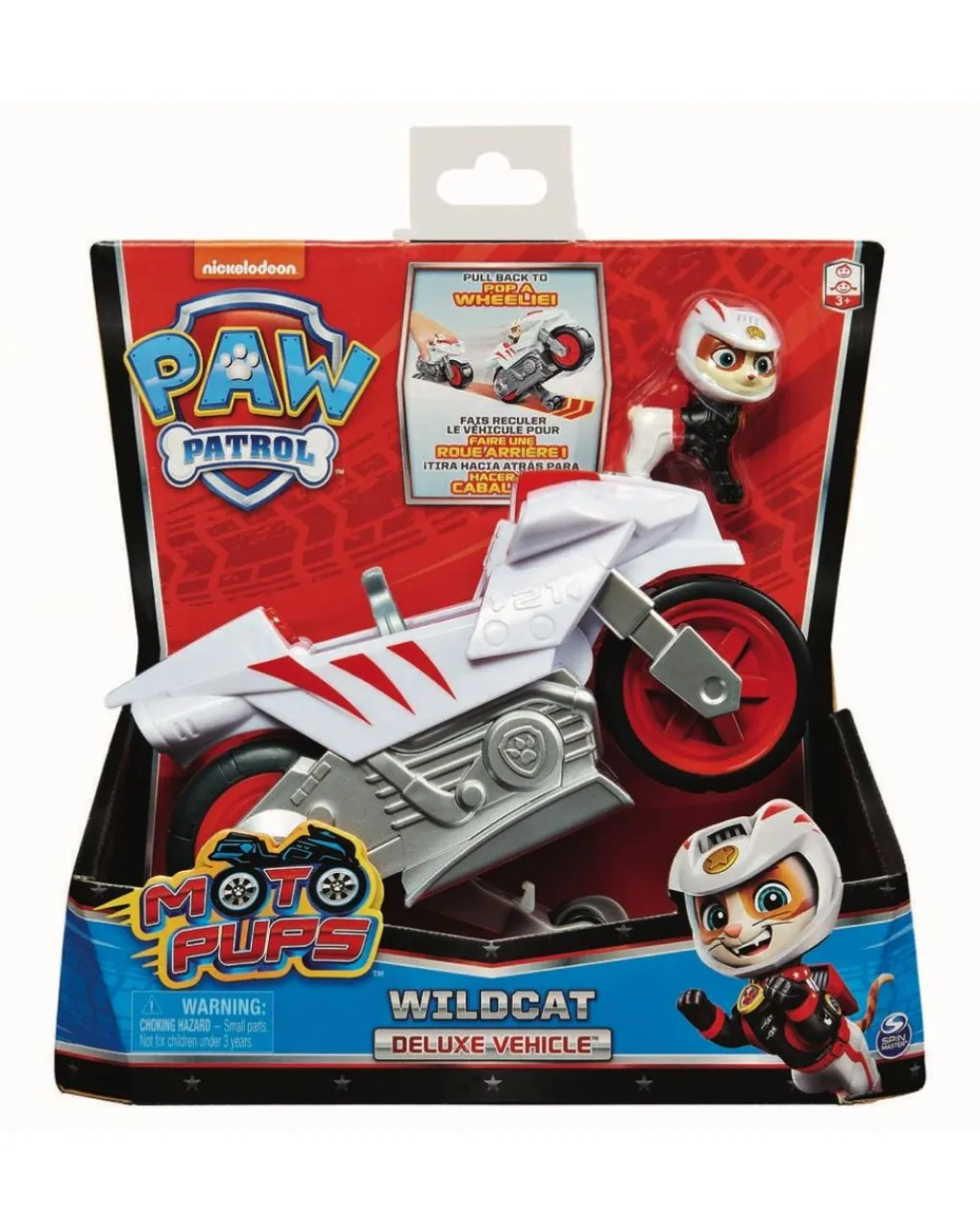 Paw Patrol Veicoli Giocattolo E Radiocomandi-Veicolo Tematizzato Di Wildcat Moto Pup