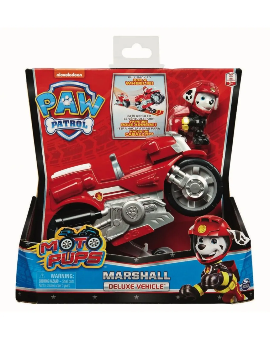Paw Patrol Veicoli Giocattolo E Radiocomandi-Veicolo Tematizzato Di Marshall Moto Pup