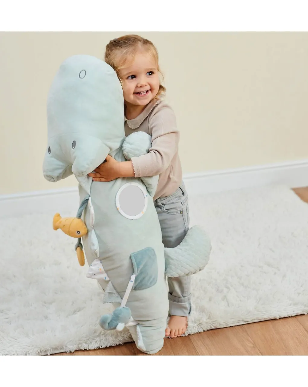 Nattou Giochi Primi Mesi-Peluche Gigante Romeo Attivita -