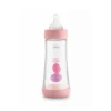 Chicco Biberon-Perfect 5 Biberon 300 Ml Rosa - Flusso Veloce