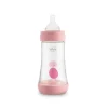Chicco Biberon-Perfect 5 Biberon 240 Ml Rosa- Flusso Medio