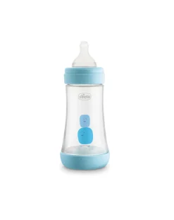 Chicco Biberon-Perfect 5 Biberon 240 Mlazzurro - Flusso Medio