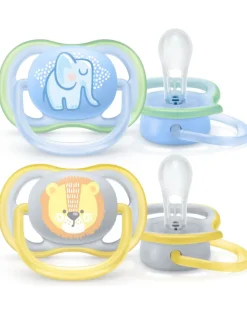 Philips Avent Succhietti-2 Succhietti Ultra Air 0-6 Animaletti Savana