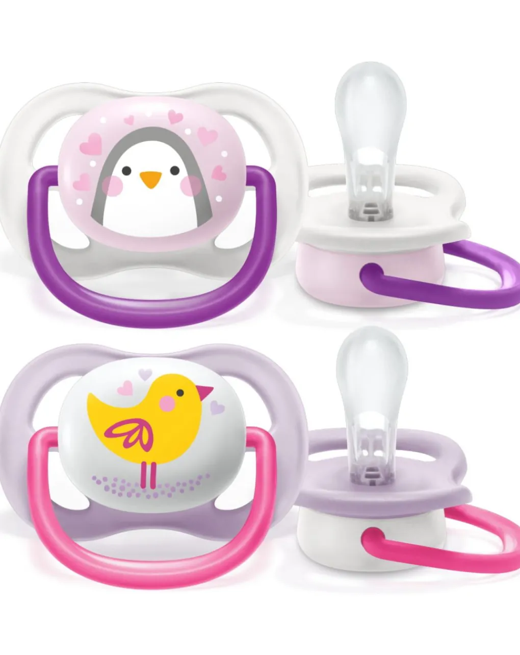 Philips Avent Succhietti-2 Succhietti Ultra Air Collection 0-6M Animaletti