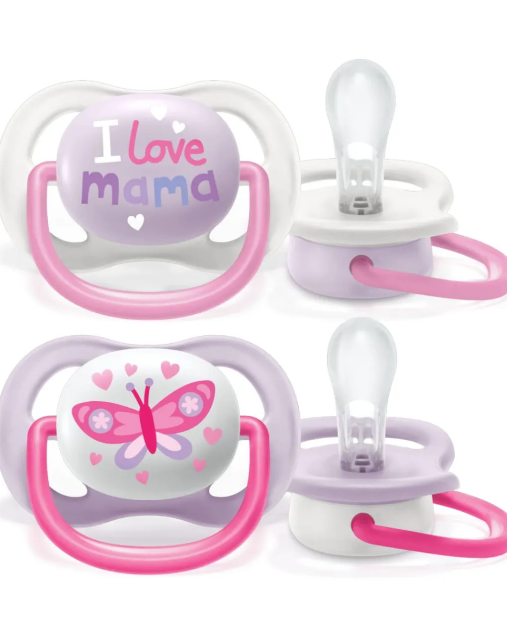 Philips Avent Succhietti-2 Succhietti Ultra Air Collection 0-6M Mama