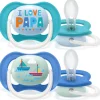 Philips Avent Succhietti-2 Succhietti Ultra Air Collection 6-18M Papa