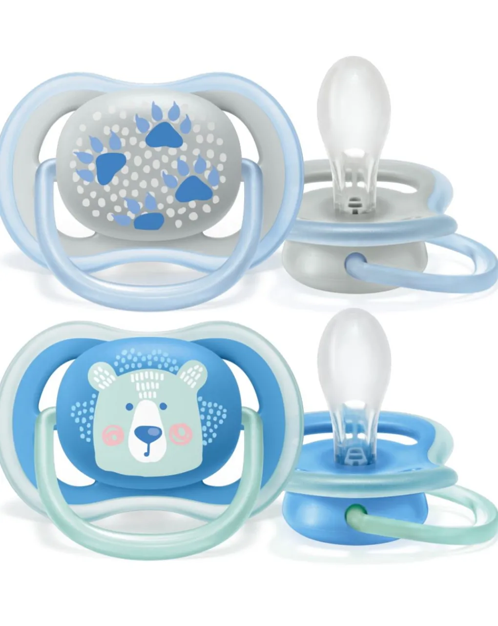 Philips Avent Succhietti-2 Succhietti Ultra Air 6-18 Polar