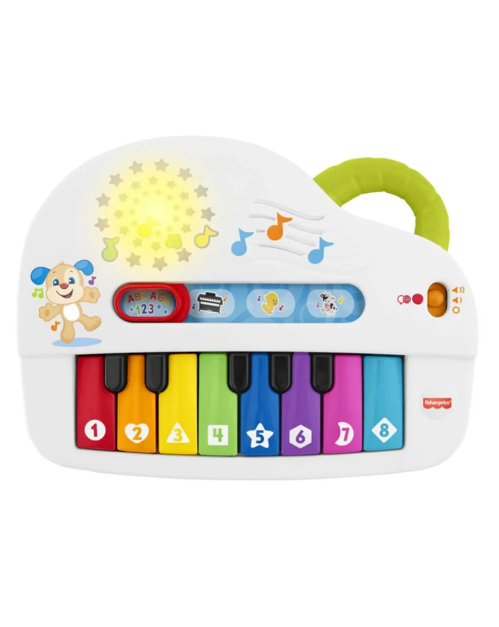 Fisher-Price Giochi Primi Mesi-Pianoforte Di Cagnolino Ridi & Impara? - Fisher Price