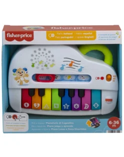 Fisher-Price Giochi Primi Mesi-Pianoforte Di Cagnolino Ridi & Impara? - Fisher Price