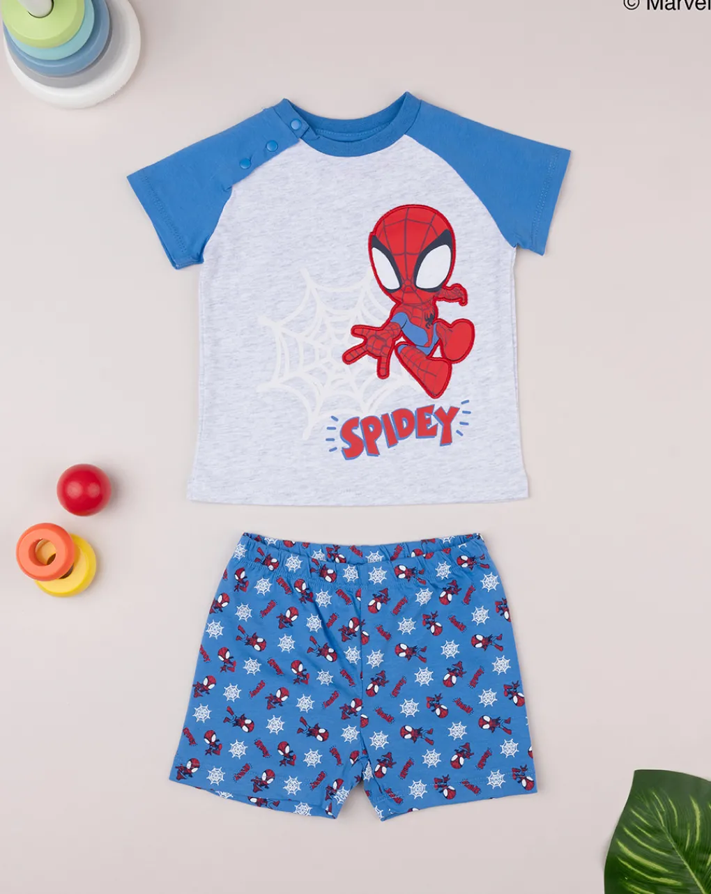 Prenatal Pigiami-Pigiama 2 Pezzi Bimbo Spiderman Oeko-Tex