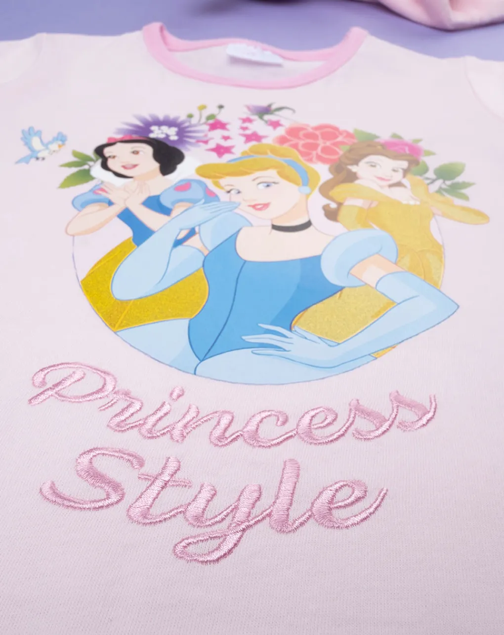Prenatal Pigiami-Pigiama Bimba "Princess” Rosa