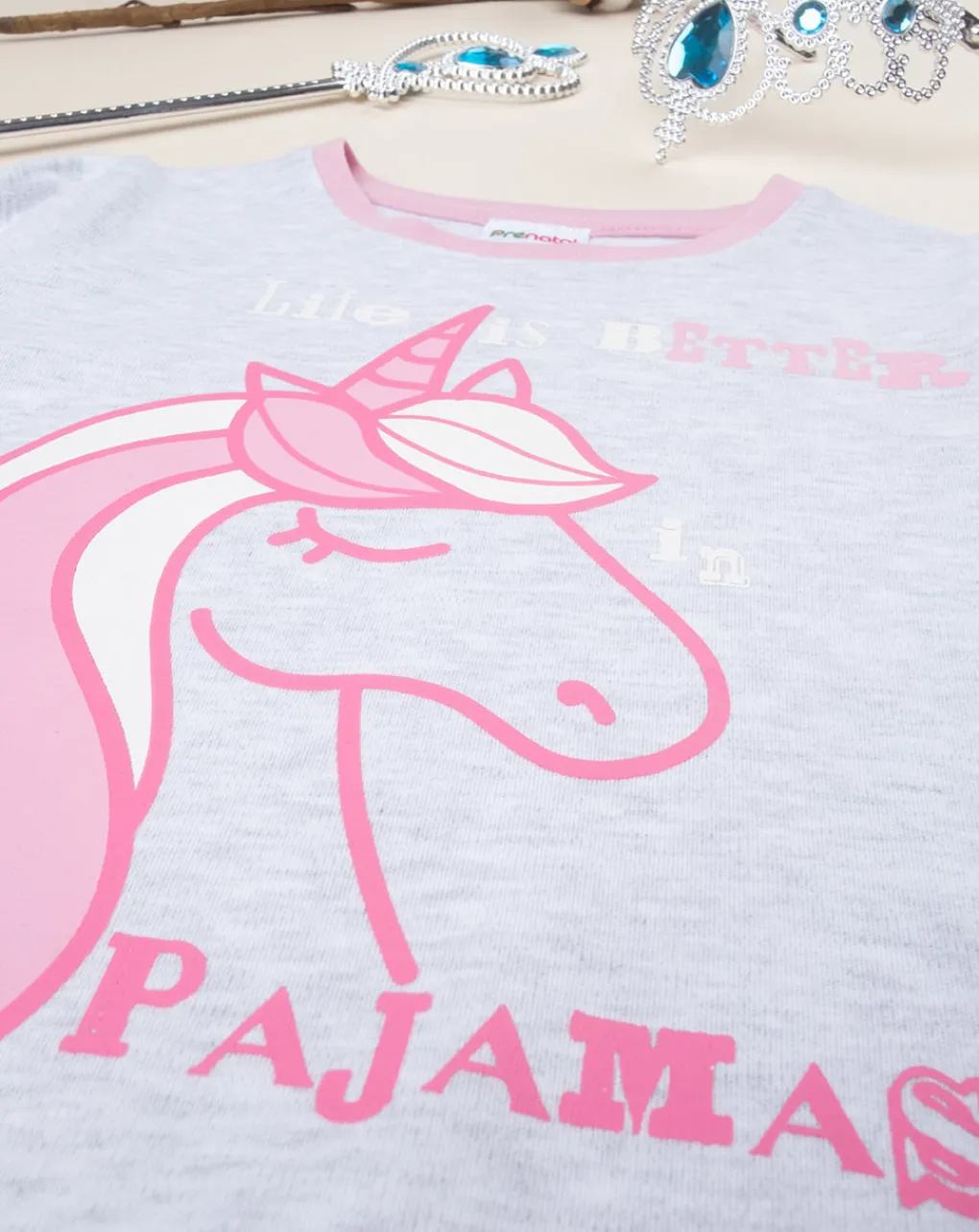 Prenatal Pigiami-Pigiama Bimba "Unicorno” Rosa