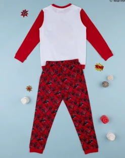Prenatal Pigiami-Pigiama Bimbo "Spiderman” Rosso