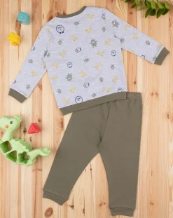 Prenatal Pigiami-Pigiama Bimbo Verde 