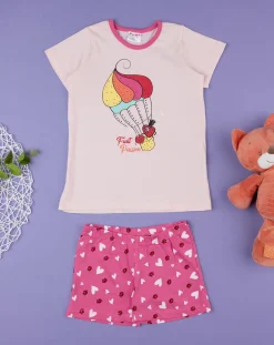 Prenatal Pigiami-Pigiama Corto Bambina "Mongolfiera”