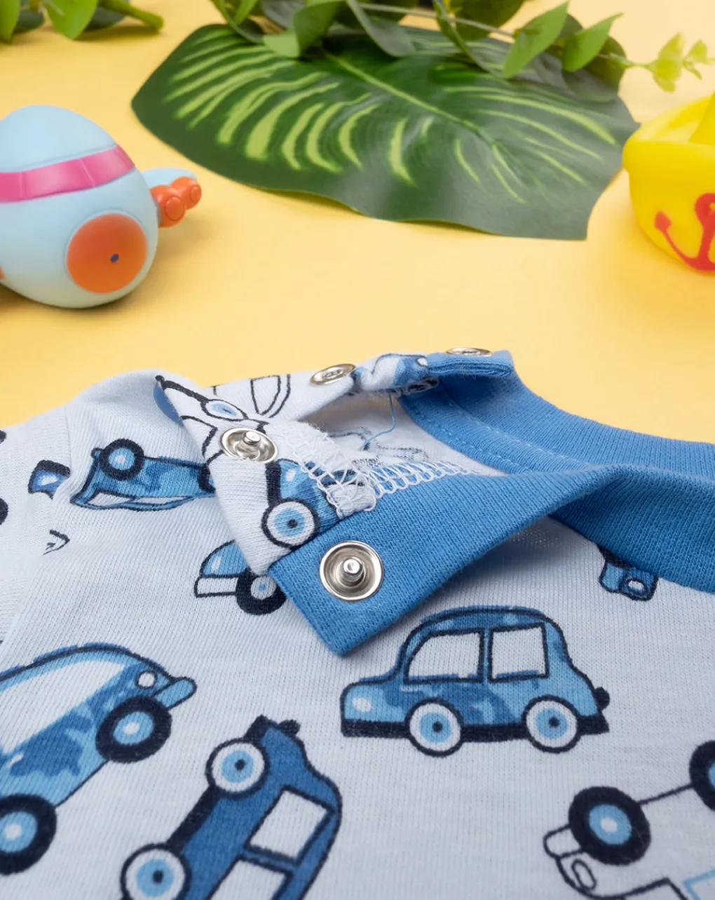 Prenatal Pigiami-Pigiama Due Pezzi Bimbo Azzurro Allover